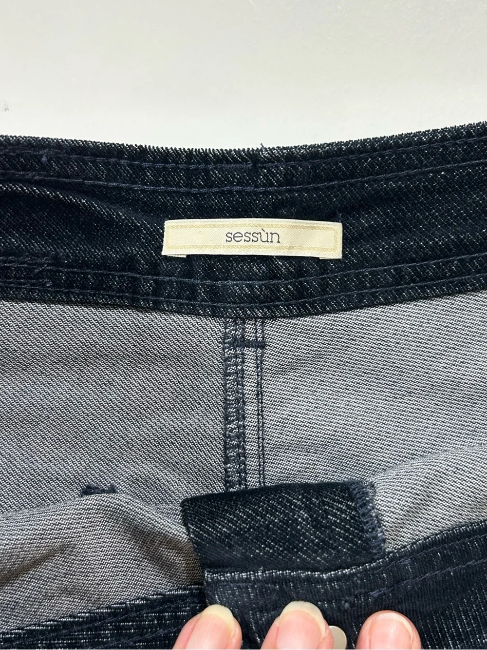 Women’s Vintage Sessun HUDVELVET ultra  high rise jeans wide leg cropped size 6